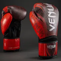 Venum Galactic 3.0 Bokshandschoenen – Voor Boksen & Kickboksen – Rood/Zilver - 16 OZ