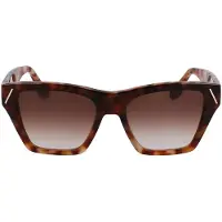 Victoria Beckham Bruine Zonnebril
