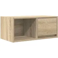 vidaXL TV-meubel 60x31x25,5 cm bewerkt hout sonoma eikenkleurig