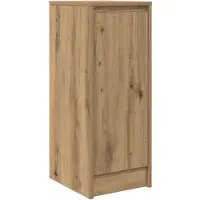 vidaXL Dressoir Artisan-Eikenhout, 29,5 x 34 x 76 cm, houtvezel