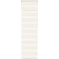 vidaXL Dubbele rolgordijn, marmerbeige, 50x150 cm, stofbreedte 45,9 cm, polyester