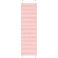 vidaXL Plissé rolgordijn 65x200 cm stofbreedte 64,4 cm polyester roze