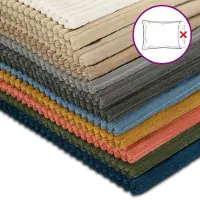 vidaXL Kussensloop ALMELO Bruin 40 x 145 cm corduroy