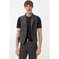 John Varvatos Arenas Vest Dark Brown Maat: 52 | Gilets Outlet | Heren | Bruin