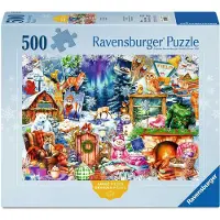 Ravensburger Winters bergdorp - 500 XL stukjes