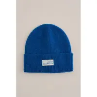 We fashion muts - blauw Jongens Acryl Effen - maat S