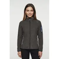 CMP - Women's Jacket 3H14746A - Fleecevest 44, zwart/grijs