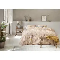 Ariadne at Home Dekbedovertrek Soft Flowers Nude Flanel-200 x 200 / 220 cm | 2-Persoons