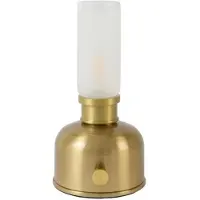 Light & Living Tafellampje Nivy Goud Op Batterij