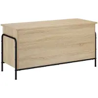vidaXL Opbergbox Sonoma Eiken 80 x 40 x 49,5 cm Bewerkt hout
