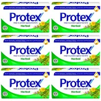 Protex Zeep Herbal - Antibacterieel Zeepblok - Voor Gezicht en Lichaam - 6 x 90g
