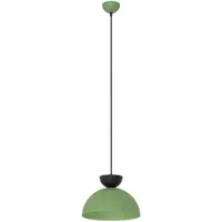 Emibig Hanglamp LUNARO, groen-zwart, 1xGX53x10W, metaal, afmetingen: 140x30x30cm, IP20,