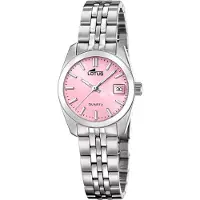 Lotus Analoog horloge pink