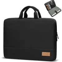 Famanu – Laptop hoes sleeve voor 14 inch laptops, dunne laptophoes met handvat, duurzame waterbestendige draagtas voor zakenreizen
