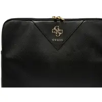 GUESS Mouw GUCS14ZPGSTEGK 14" czarny/zwart Driehoek 4G (14"), Laptoptas, Zwart