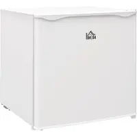 HOMCOM Diepvrieskist - Staal - 47x44,2x48,8 cm - Wit