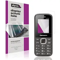 Dipos – 4x Beschermfolie geschikt voor Karbonn K106s | Krasbestendige & heldere Screenprotector Ultra-Thin