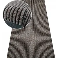 Nestor Merkloos Beige Instapmat op Maat - 80cm Breed, Antislip, Duurzaam