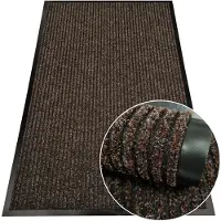 Oxide Bruine Deurmat 40x60 cm - Antislip en Duurzaam