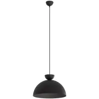 Emibig Hanglamp LUNARO, zwart, 1xGX53x10W, metaal, afmetingen: 140x40x40cm, IP20,