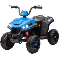 AIYAPLAY Elektrische kinderauto Kunststof, Metaal 85L x 55,5B x 62H cm Blauw