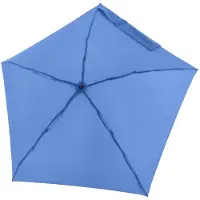 Doppler paraplu Compact Nano Uni Solid Electric Blue blauw