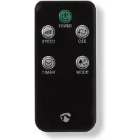 Nedis S004539 - Afstandsbediening ventilator zwart