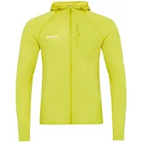 Mammut - Aenergy Light ML Hooded Jacket - Fleecevest XL, geel