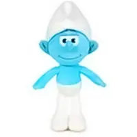 Giochi Preziosi Smurfen knuffel - Smurfen bioscoopfilm - Geen Naam / No Name smurf - Bioscooopfilm - 42 cm