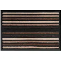 Oxide Stevige Rubberen Deurmat Buiten 45x75 cm - Bruin