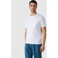 Maerz Modern Fit T-Shirt ronde hals Pure Wit, Effen