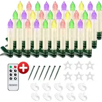 Monzana LED Kerstboomverlichting 30 stuks Multicolor