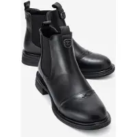 Forever & Always Sidney Leren Chelsea Boot met Gesp