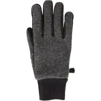 Mountain Warehouse Winddichte, met imitatiebont gevoerde Touch Handschoenen Heren (Grijs)