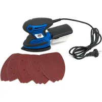 OEM 200 Watt. Multifunctionele Handpalm Schuurmachine Inclusief 12 Schuurvellen