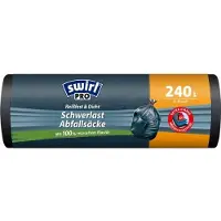 Swirl 9x Vuilniszakken Pro Extra Stevig 240 liter (5 stuks) - XL verpakking