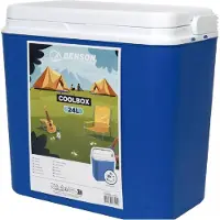 Benson Koelbox – 24 Liter – met Handvat – blauw