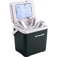 TRVLMORE Koelbox 7L - Frigobox - Inclusief Koelelement - Koelbox Klein - Antraciet