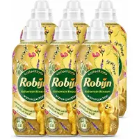 Robijn 6 x – Wasverzachter – Bohemian Blossom – 765 ml - Voordeelverpakking - 6 stuks