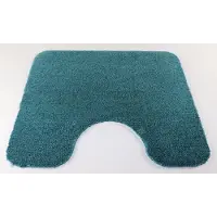 Prima Set - - Soft - WC mat - 50x60cm - antislip - met uitsparing - en - Badmat - 50x70cm - blauw - groen - antislip