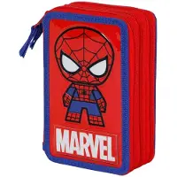 KARACTERMANIA Marvel Spiderman Glide Filled Triple Etui