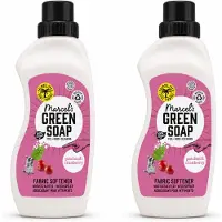 Marcel's Green Soap 2 x - Wasverzachter - Patchouli & Cranberry - Zachte frisheid - 30 Wasbeurten - 750 ml - Voordeelverpakking - 2 stuks