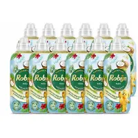Robijn 12 x – Wasverzachter – Kokos Sensation – 765 ml - Voordeelverpakking - 12 stuks