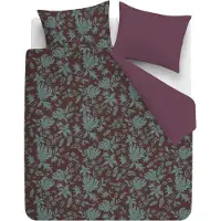 Beddinghouse Dekbedovertrek Holly Dark Red Velvet-200 x 200 / 220 cm | 2-Persoons