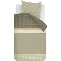 Beddinghouse Dekbedovertrek Jente Green Katoen-140 x 200 / 220 cm | 1-Persoons