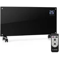 Klarstein Bornholm convectieverwarmer 2000 W LCD display 2 verwarmingsniveaus - zwart
