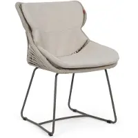 Santika Furniture Santika Samari dining tuinstoel mocha