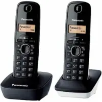 Panasonic - téléphone sans fil avec ID d'appelant + combiné supplémentaire