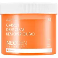 Neogen Dermalogy Carrot Deep Clear Oil Pad - 60 pads / 150 ml