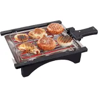 Jata BQ95, 2000 W, Grill, Elektrisch, Geschikt voor balkon, 1 zone, Tafelmodel